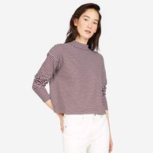 NWOT Everlane Mock Neck Tee